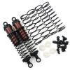 jnxwenu Aluminum Big BORE GO 90MM Damper 2PCS for 1/10 RC Off Road CAR #for BBG-0090(Brown) view 1