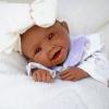 18.5in Full Silicone Reborn Baby Dolls Hand Painted Lifelike Weighted Doll Realistic Soft Newborn Girl Babies Silicone Full Body Not Vinyl for Ages 3+ view 1