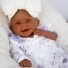 18.5in Full Silicone Reborn Baby Dolls Hand Painted Lifelike Weighted Doll Realistic Soft Newborn Girl Babies Silicone Full Body Not Vinyl for Ages 3+ view 2