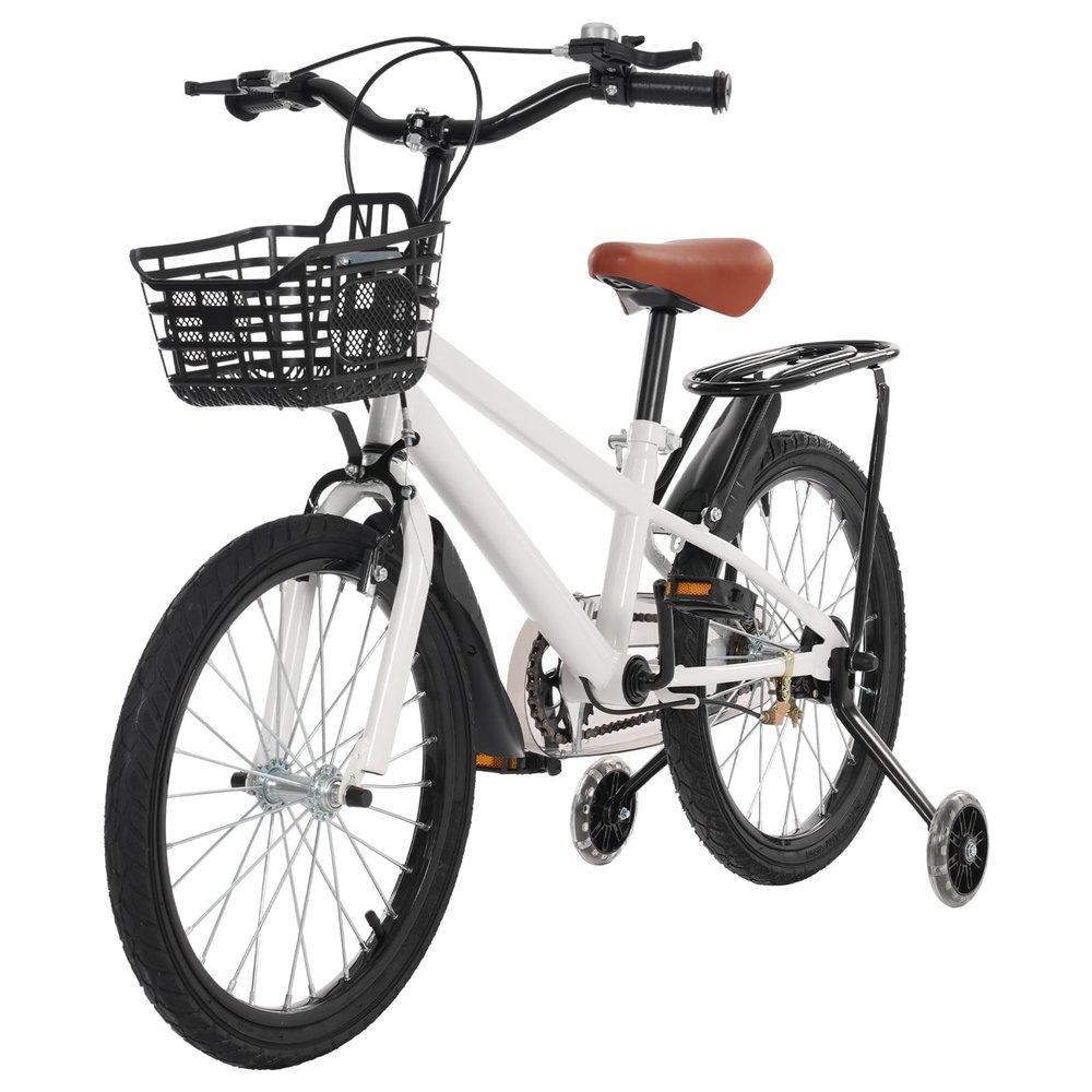 plysbmlygj 18 Kids Training Wheel Bike: Healthy Exercise & Fun Outdoor Companion
