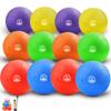 10 Inch Kickball Playground Balls 6 Pack or 12 Pack, Playground Balls for Kids&Adults, Dodgeballs for School Outdoor&Indoor Games, with Hand Pump and Storage Bag, Boys and Girls Gift with Gift Box view 1