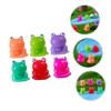 Abaodam 60pcs Miniature Resin Frog Decorations Glow in Dark Realistic Frog Figurines for Home Office Decor view 3