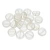 MUCKLILY 20pcs Money Saving Box Bottom Plug Transparent Round Hole Cover Replacement for Piggy Banks Childproof and Easy to Install Stoppers for Secure Savings view 1