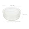 MUCKLILY 20pcs Money Saving Box Bottom Plug Transparent Round Hole Cover Replacement for Piggy Banks Childproof and Easy to Install Stoppers for Secure Savings view 2