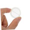 MUCKLILY 20pcs Money Saving Box Bottom Plug Transparent Round Hole Cover Replacement for Piggy Banks Childproof and Easy to Install Stoppers for Secure Savings view 4