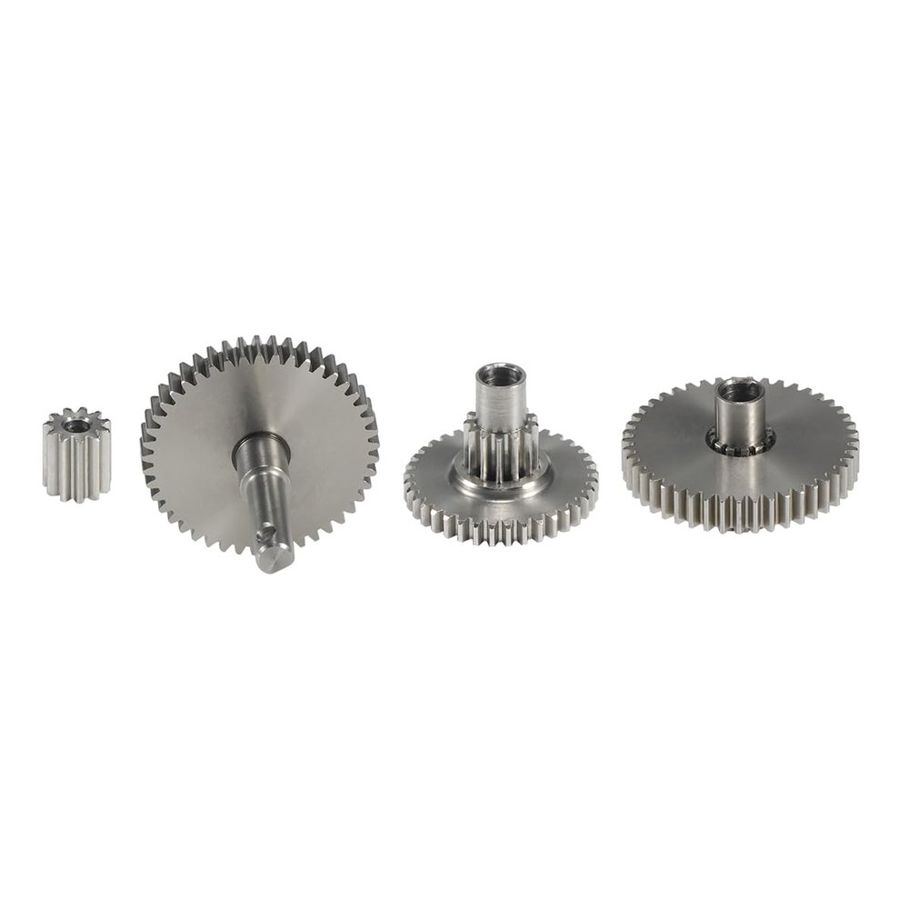 15g Stainless Steel Transmission Gear Pinion Set for TRX4M Upgrade 1/18 RC Crawler Car (40.3:1)