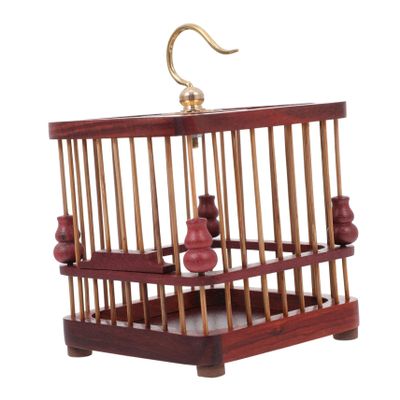 Abaodam Portable Cage Bug Habitat Storage Basket Boys and Girls Outdoor Exploration Handmade Material