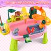 DFDKDJDU 2026 Upgraded Water Table for Toddlers 1-3, Water Table for Kids Ages 4-8 with Pump, Play Sink with Running Water, Kitchen Sink for Toddlers, Fishing Game and Outside Sensory Toys view 2