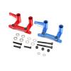 jnxwenu Alloy 1set Steering Bell and Transmission Upgrade Parts Replace 3743 Anodizing for 1/10 for Tra-xxas 2WD for SLA-sh(Red) view 2