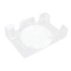 HANABASS Revolving Poker Card Storage Stand Tray Rotating Playing Card Organizer for Adults and Seniors for Game Evenings and Family Gatherings view 1
