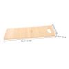 VICASKY Mini Wood Washboard for Kids Small Hand Washing Laundry Scrubber Portable Clothes Cleaning Tool for Travel and Daily Use view 2