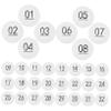 GLEAVI 50Pcs Printed Pong Balls for Games Raffle Drawing Balls and view 1