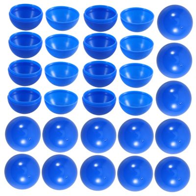 Hemobllo 50Pcs Openable Balls Plastic Raffle Drawing Balls for Party Activities Games and Events Bright Colors for Easy Identification