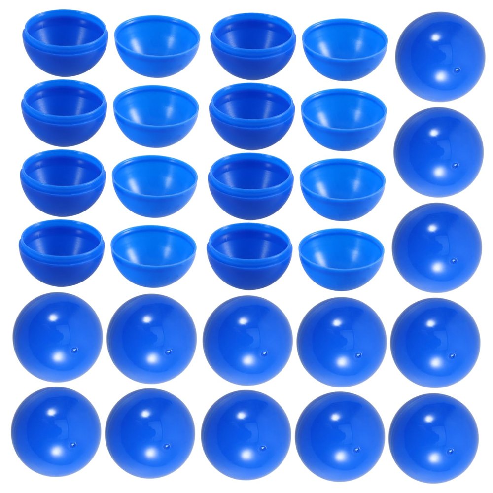 Hemobllo 50Pcs Openable Balls Plastic Raffle Drawing Balls for Party Activities Games and Events Bright Colors for Easy Identification