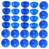Hemobllo 50Pcs Openable Balls Plastic Raffle Drawing Balls for Party Activities Games and Events Bright Colors for Easy Identification view 1