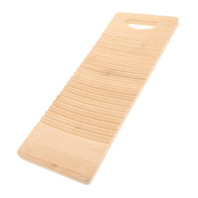 Hemoton Small Beechwood Washboard Hand Wash Clothes Tool Mini Hand Board Portable Laundry Board Boy Girl-Friendly