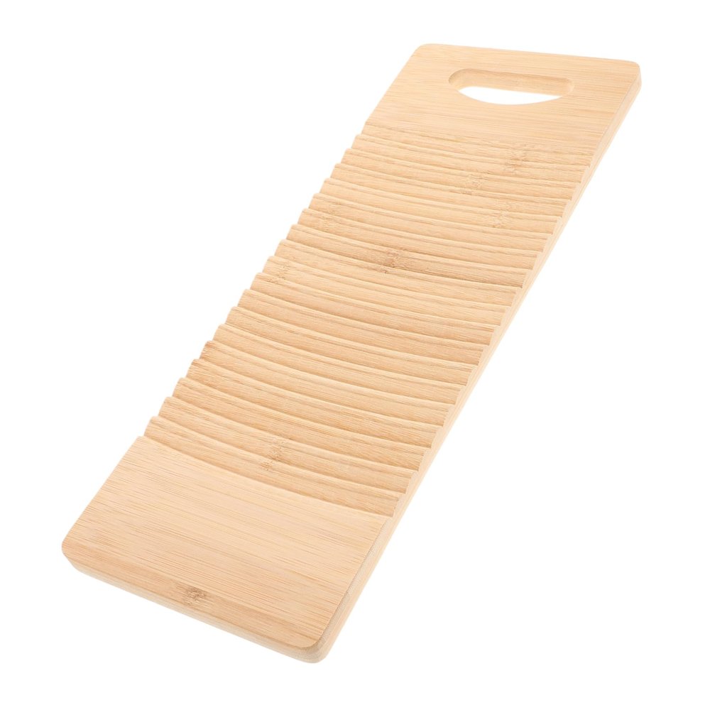 Hemoton Small Beechwood Washboard Hand Wash Clothes Tool Mini Hand Board Portable Laundry Board Boy Girl-Friendly
