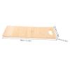 Hemoton Small Beechwood Washboard Hand Wash Clothes Tool Mini Hand Board Portable Laundry Board Boy Girl-Friendly view 2