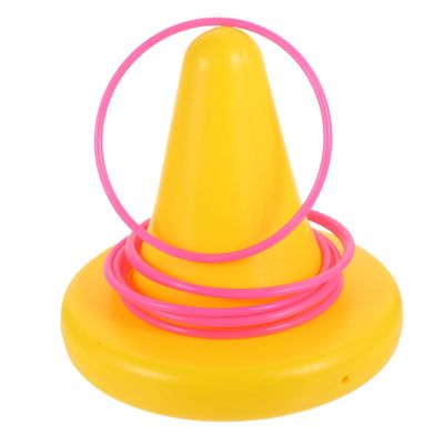 BESPORTBLE 1 Set Educational Plaything Single Leg Stool Physical Training Tool for Multi Scene Use for Fun Indoor Outdoor Activities with Rings Random Color