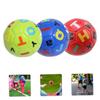 YARNOW 3Pcs Inflatable Soccer Balls Small Soccer for Fun Outdoor Sports for Boys Great Present for Year Encourages Active Play view 4