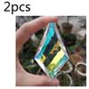 Hanging Crystals Prisms 2pcs 76mm Crystal Prisms Chandelier Parts Garden Decoration Hangings Crystals for Decoration(1) view 2