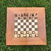 20" inch Large Backgammon Chess Sets for Adults Solid Wood Complete Game Board Handmade Game Sets/Gift for Dad, Husband, Anniversary, Birthday view 4