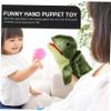 Abaodam 1pc Plush Turtle Hand Puppet for Interactive Storytelling and Parent Play Soft Material for Developing Motor Skills and Imagination view 4