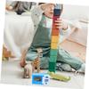 Abaodam Educational Playset Blue Microwave for Pretend Play Simulation Home Appliances Birthday Present for Enhances Imagination and Creativity view 3
