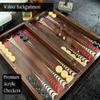 20" inch Large Backgammon Sets for Adults Chessmen Wooden Game Board Handmade Game Sets/Gift for Dad, Husband, Anniversary, Birthday view 4