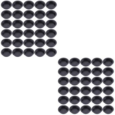 DECHOUS 200pcs Saving Box Plug Firewall Grommet Kit for Coin Bank Rubber Washer Cable Plug
