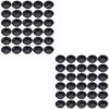 DECHOUS 200pcs Saving Box Plug Firewall Grommet Kit for Coin Bank Rubber Washer Cable Plug view 1
