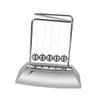 BESPORTBLE 1pc Electroplated Newton's Cradle Balance Balls for Boys and Girls Newton's Cradle Toy for Classroom Pendulum Wave Toy z Shape Desktop Decoration view 1