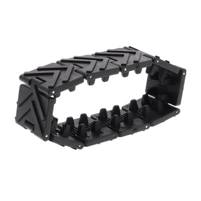FELTECHELECTR 10-Piece Connectable Wheel Tracks for RC Tanks and Army Men Models Sturdy Traction Boards for DIY Model Making Compatible Major Brands for Toy Cars and Helicopter Tank Toys
