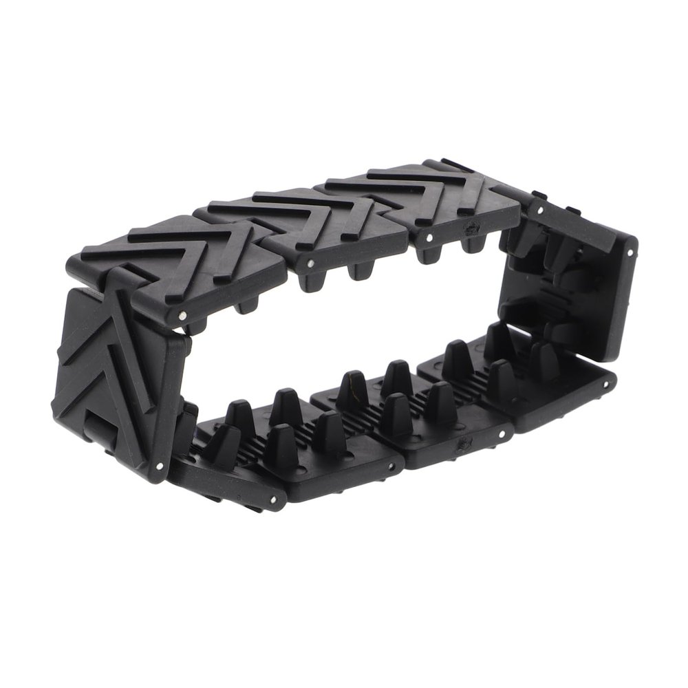 FELTECHELECTR 10-Piece Connectable Wheel Tracks for RC Tanks and Army Men Models Sturdy Traction Boards for DIY Model Making Compatible Major Brands for Toy Cars and Helicopter Tank Toys