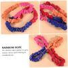 Abaodam 1Pc Elastic Rainbow Rope Running Pull Ring for Outdoor Games Stretchy Band for Team Building and Birthday Parties Durable Suitable for Boys view 3