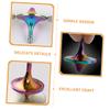 CIYODO Copper Gyro Toy for Boys and Girls and Adults Decompression Spinning Top Tabletop Fidget Game for Stress Relief and Fun for Home or Office view 3