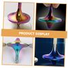 CIYODO Copper Gyro Toy for Boys and Girls and Adults Decompression Spinning Top Tabletop Fidget Game for Stress Relief and Fun for Home or Office view 4