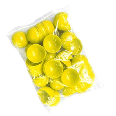 Milisten 50pcs Colorful Hollow Lottery Balls for Game Parties 40mm Diameter Raffle Balls for Boys and Girls and Adults Fun Activity Supplies for School Events