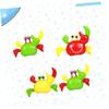 BESPORTBLE 4pcs Wind Up Crab for Funny Clockwork Crabs Red Green Yellow Safe Easy to Use Wind Up Mechanism for Fun Playtime Activities and view 4