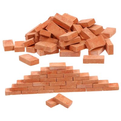 Abaodam 150pcs Miniature Brick Model for Sand Table Decoration Realistic Simulation Building Blocks for Crafts Model Landscapes and Creative Boys and Girls Projects