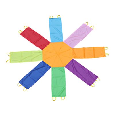 BESPORTBLE Rainbow Umbrella Toy for Boys and Girls Handles Physical Training Hand-Eye Coordination Outdoor Games Sensory Development Toy