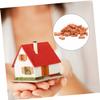 Kisangel 150pcs Miniature Bricks DIY Toy Brick for Model Building Scale Simulation Decorations view 3