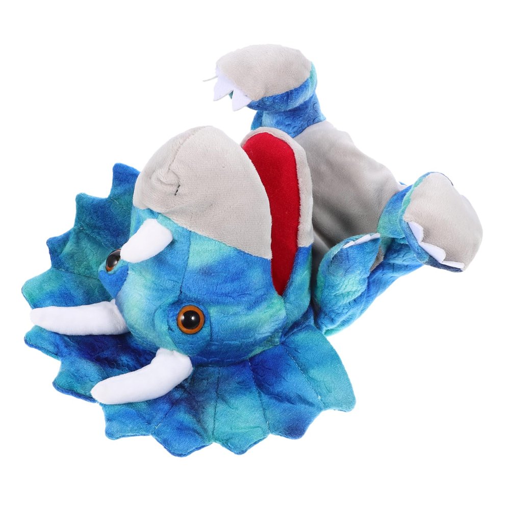 BESPORTBLE Adorable Interactive Plush Hand Puppet for Funny Dinosaur Design for Storytelling and Role Play Engaging Plush for Creative Imagination and Interaction