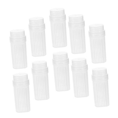 PRETYZOOM 10pcs Microscope Slide Staining Tank Slide Rack Staining Jars High Transparency