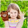 BESPORTBLE Animal Hand Puppet Plush Hairy Ears Dog for Interactive Storytelling Educational Role Play and Imaginative Play view 2