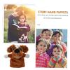 BESPORTBLE Animal Hand Puppet Plush Hairy Ears Dog for Interactive Storytelling Educational Role Play and Imaginative Play view 4