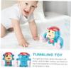BESPORTBLE 1PC Electric Funny Tumbling Monkey for Cartoon Dancing Singing Somersaulting Material Present view 4
