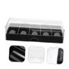 GALPADA Transparent Acrylic Poker Chip Storage Box Portable Case for Chips Lightweight Holder for Domestic Professional Use Easy Organization Carrying view 2