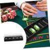 GALPADA Transparent Acrylic Poker Chip Storage Box Portable Case for Chips Lightweight Holder for Domestic Professional Use Easy Organization Carrying view 4