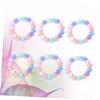 Beaupretty 24pcs Boys and Girls Pentagram Beaded Bracelet Acrylic Wrist Chain for Girls for Birthdays and Festivals Chic Five-pointed Star Design view 2
